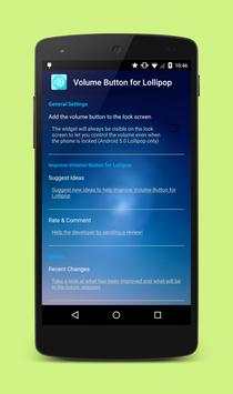Volume Button for Lollipop screenshot 2