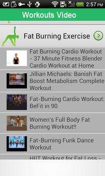 Women Fat Burning Workouts screenshot 5