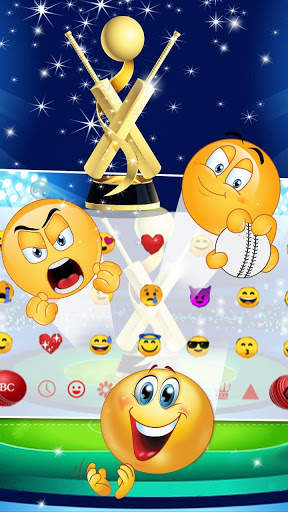Golden Cricket Keyboard Theme screenshot 3