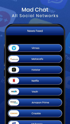 Mad Chat - All Social Networks screenshot 2