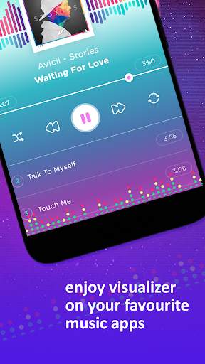 Music Visualizer on Navbar screenshot 3