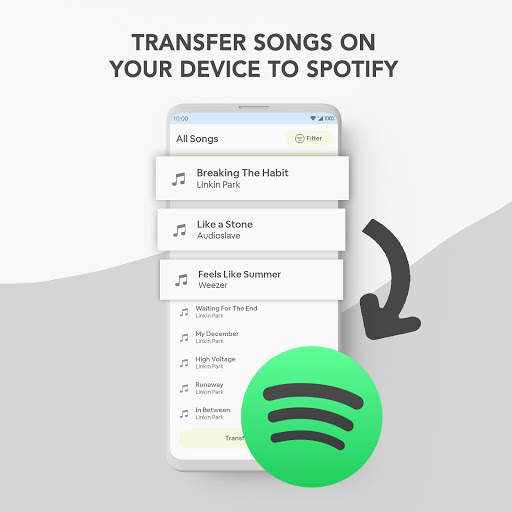 Transfer to Spotify screenshot 1