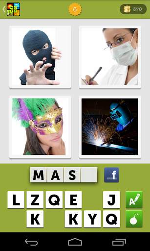 4 Pics 1 Word What's the Photo screenshot 3