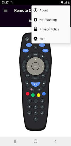 Remote For Tata Sky  HD screenshot 2