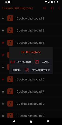 Cuckoo Bird Ringtones screenshot 3