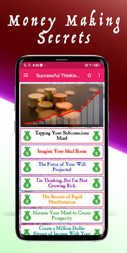 Money Making Mind Power Secrets स्क्रीनशॉट 1