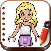 How to Draw Lego Friends 1.5
