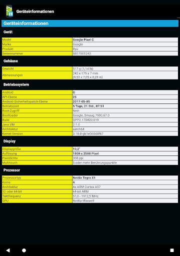 Telefon informationen (Telephone information) screenshot 7
