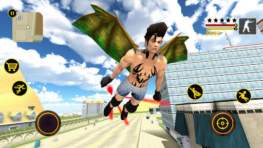 Flying Falcon Hero Simulator screenshot 6