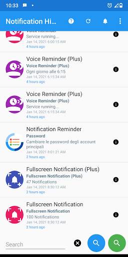 Notification History Log screenshot 4