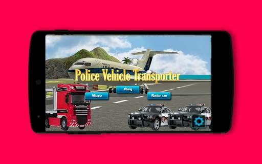 Police Car Cargo Transporter screenshot 1