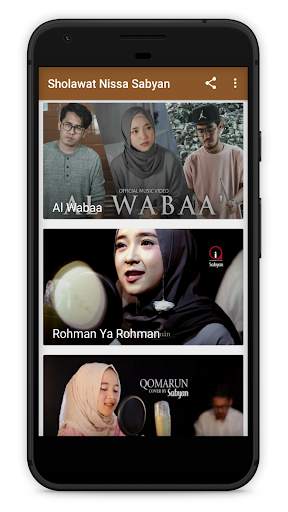 Sholawat Nissa Sabyan Offline screenshot 5