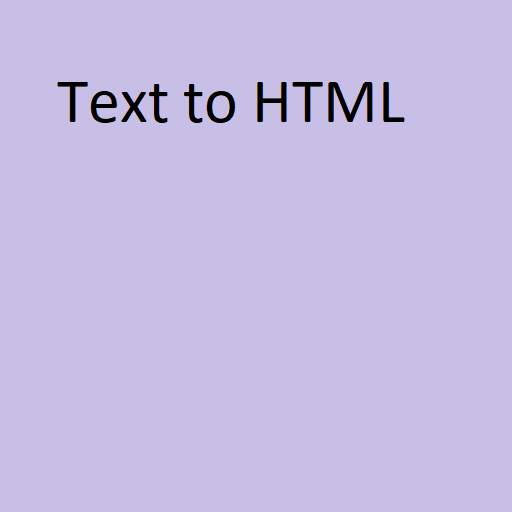 Text to HTML Converter 1.3.6