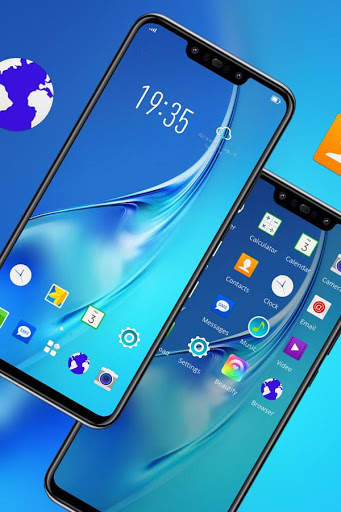 Theme for Galaxy J3 Pro Transparent glass screenshot 2