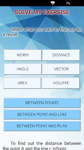 Vectors and Analytic Geometry PRO screenshot 5