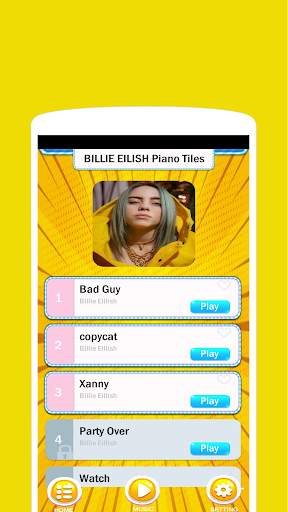 Billie Eilish Piano Tiles screenshot 2