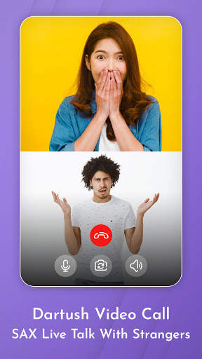 Dartush videocall - SAX Live Talk With Strangers screenshot 5