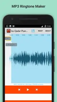 MP3Cutter audio Ringtone Maker screenshot 2
