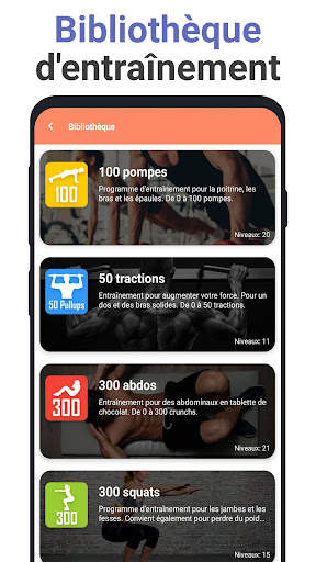 Entraînements BeStronger screenshot 2