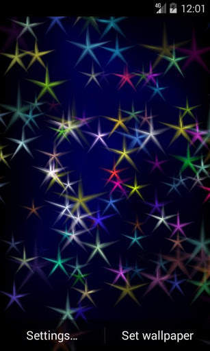 Shiny Stars Live Wallpaper screenshot 7
