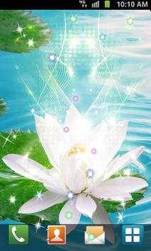 Lotus Live Wallpaper screenshot 1