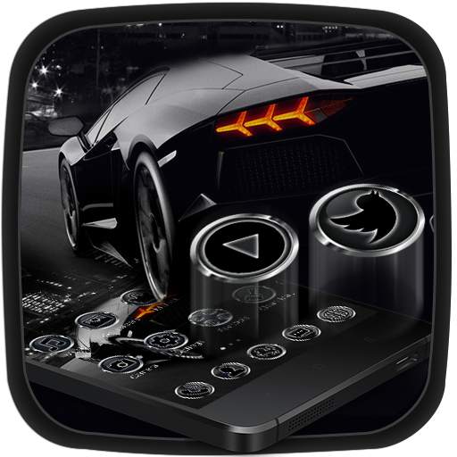 Black Luxury Sports Car Theme🚗 1.1.0