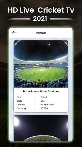 Live Cricket TV HD - HD Live Cricket TV 2021 screenshot 1