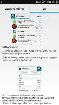 find hidden spy apps (Anti Spy) screenshot 4
