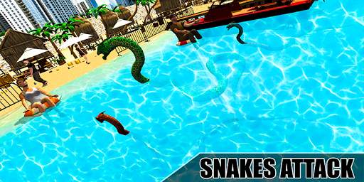 Angry Snake Family Simulator- Venomous Snake Clan скриншот 1