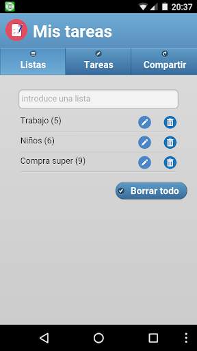 Mis tareas screenshot 1