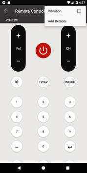 Vizio TV Remote Control screenshot 4