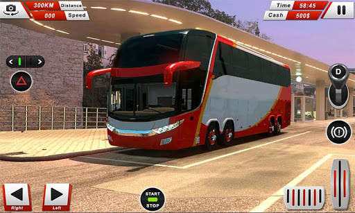 Euro Coach Bus Driving - offroad drive simulator screenshot 1