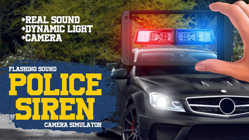 Police sirens sounds flasher camera simulator screenshot 1