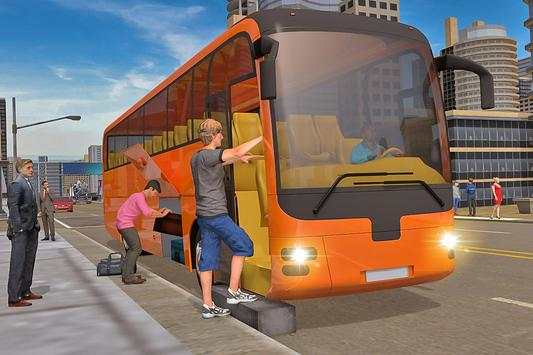 Game 3D Bus Nyata: Game Bus 2019 screenshot 1