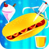 Claw machine for food and candy fruits game logo