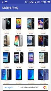 Mobile Price screenshot 1