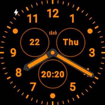 Night Vision Skob Watch Face screenshot 6