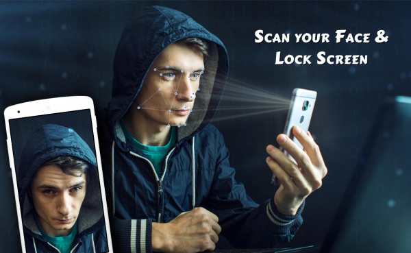 Face lock mobile screenshot 1