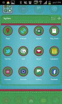 Winter paper go launcher theme screenshot 3