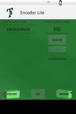 Encoder secret texts Lite screenshot 2