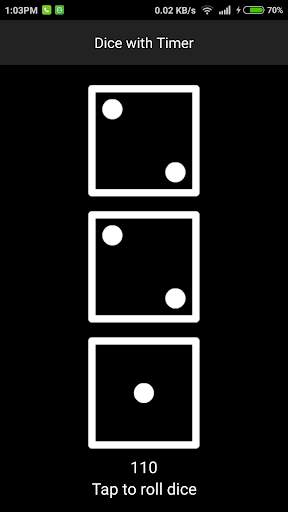 Dice with Timer - Ad Free dice roller screenshot 8