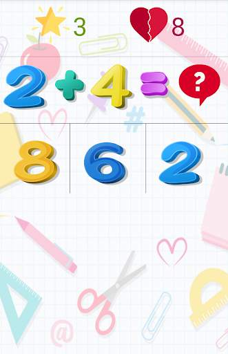 Juego de inteligencia matemática  para niños. screenshot 15