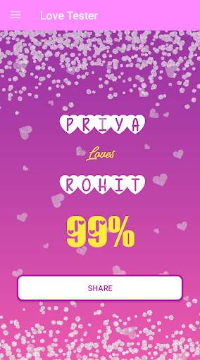Love Tester- Calculate Your True Love screenshot 2