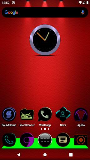 Black and Colors Icon Pack screenshot 1