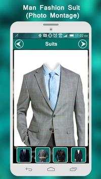 Men Casual Shirt Suit Photo screenshot 1