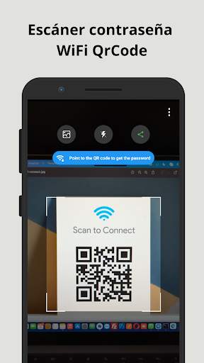 WiFi QrCode Escáner contraseña screenshot 1