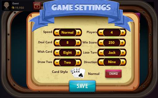 Offline Crazy Eights - Free Ca screenshot 10
