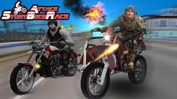 Stunt Bike Race Ataque screenshot 1