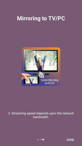 Screen mirroring Mobile to PC/TV 6 تصوير الشاشة