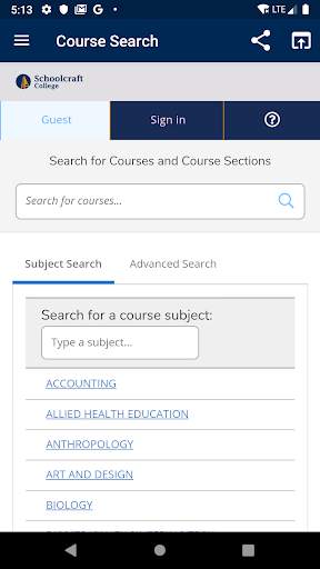 Schoolcraft College скриншот 2